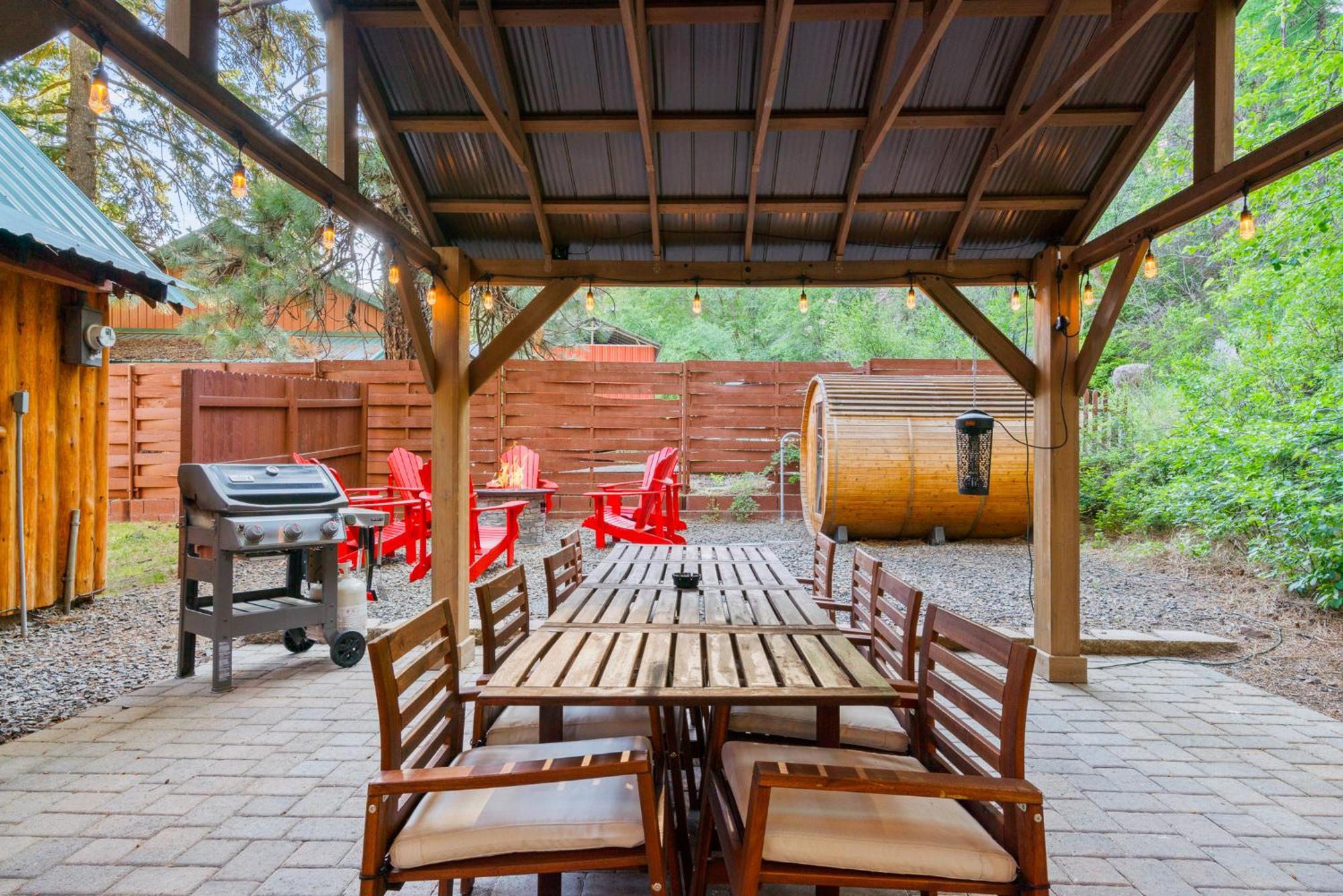 White Pass Log Cabin Luxury Retreat Rimrock Εξωτερικό φωτογραφία