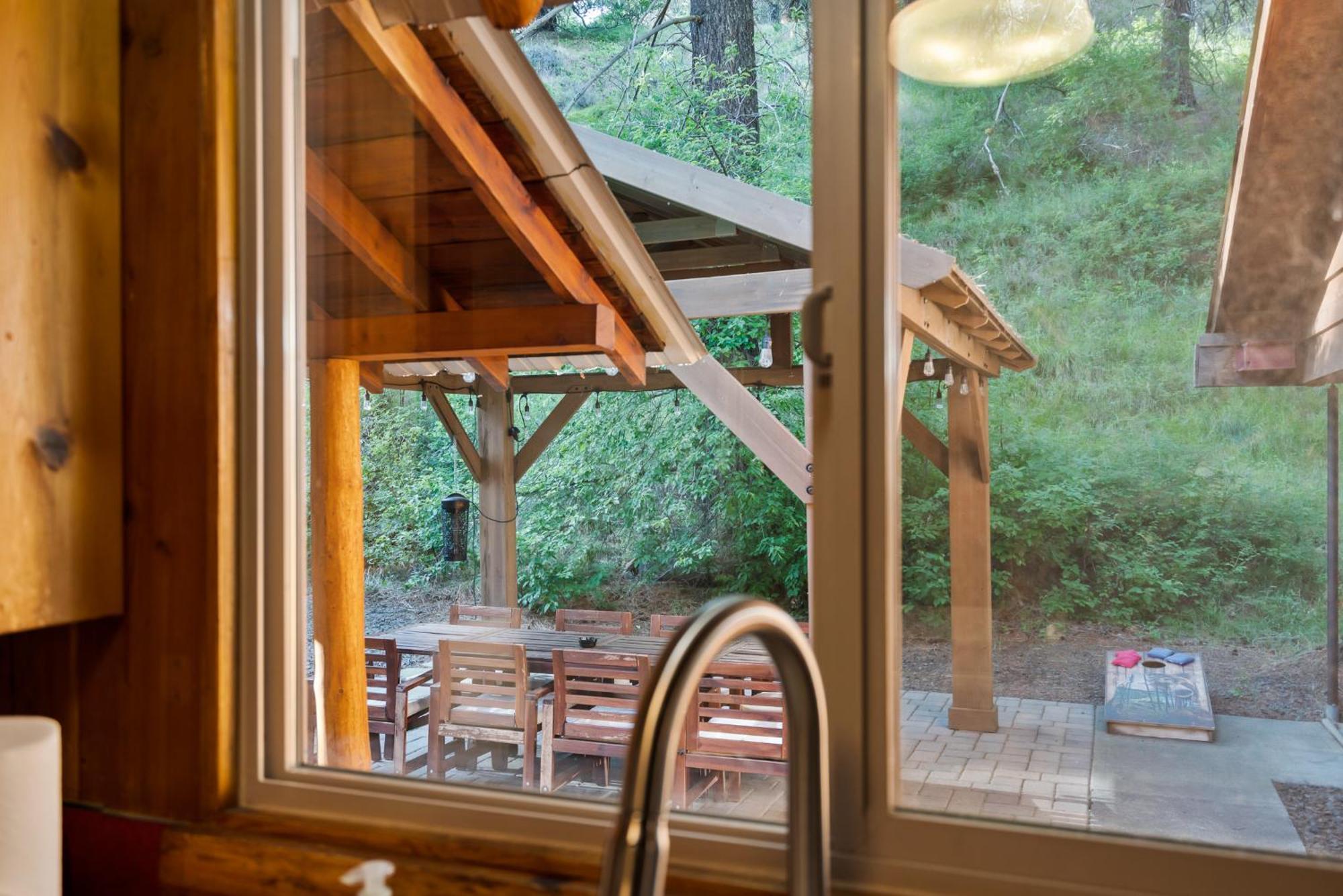 White Pass Log Cabin Luxury Retreat Rimrock Εξωτερικό φωτογραφία